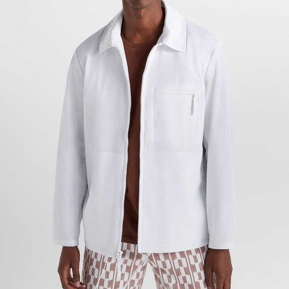 Club Monaco White Lightweight Jacket - Picture 1 of 4